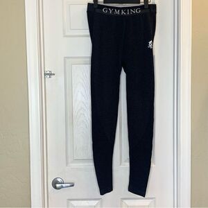 GYMKING Seamless Vital Leggings Black Size Large